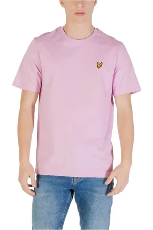 Lyle & Scott Heren, Tops, Roze, Maat: S Katoen