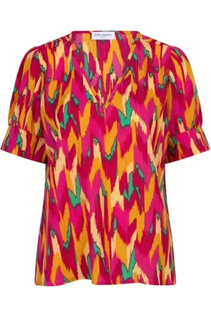 lofty manner Dames, Blouses & Shirts, Veelkleurig, Maat: S