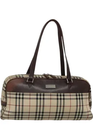 Burberry Dames, Pre-owned, , Maat: ONE Size Leer