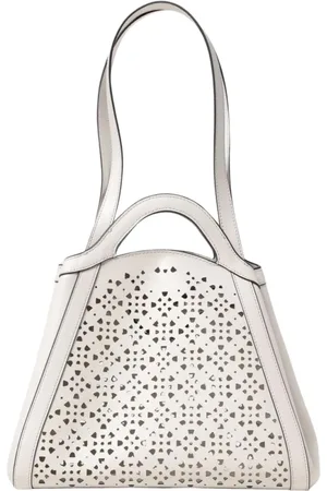 Coccinelle Dames, Tassen, Wit, Maat: ONE Size Leer