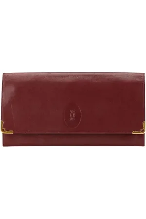 Cartier Dames, Pre-owned, Rood, Maat: ONE Size Leer