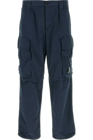 C.P. Company Heren, Broeken, Blauw, Maat: M Nylon