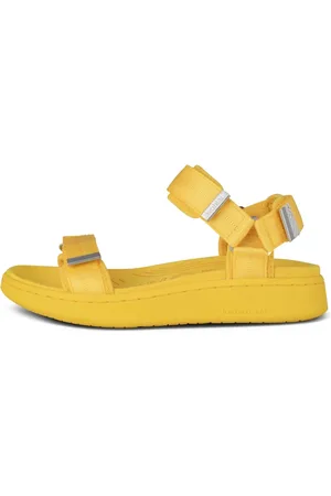 Woden Dames, Schoenen, Geel, Maat: 41 EU Leer