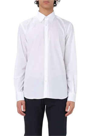 BROOKSFIELD Heren, Overhemden, Wit, Maat: 2XL Katoen