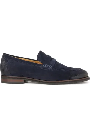 Kazar Heren, Schoenen, Blauw, Maat: 46 EU Suède
