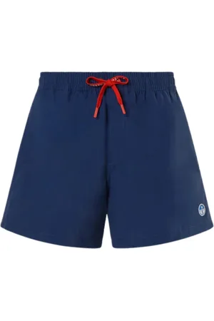 North Sails Heren, Badkleding, Blauw, Maat: S Katoen
