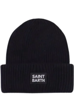 MC2 SAINT BARTH Heren, Accessoires, Zwart, Maat: ONE Size Wol