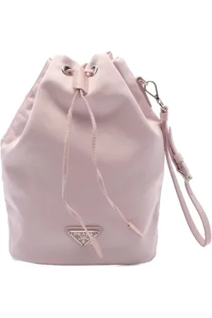 Prada Dames, Pre-owned, Roze, Maat: ONE Size Nylon