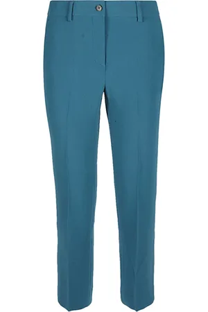 ALBERTO BIANI Dames, Broeken, Blauw, Maat: 2XS