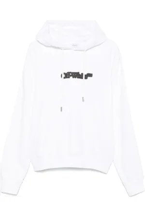 OFF-WHITE Heren, Sweatshirts & Hoodies, Wit, Maat: XL