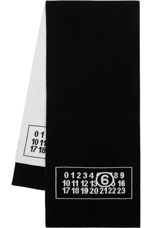 Maison Margiela Unisex, Accessoires, Zwart, Maat: ONE Size Wol