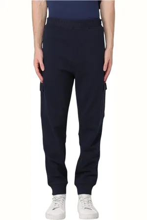 HUGO BOSS Heren, Broeken, Blauw, Maat: S