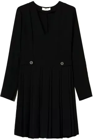 Twin-Set Dames, Jurken, Zwart, Maat: M