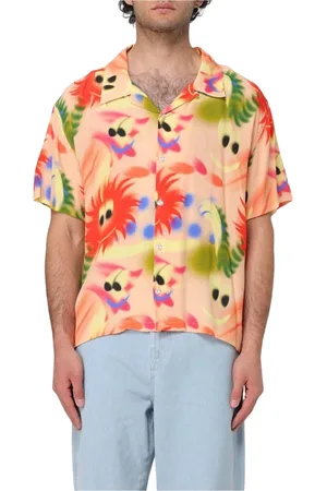 Brain Dead Heren, Overhemden, Veelkleurig, Maat: XL Viscose
