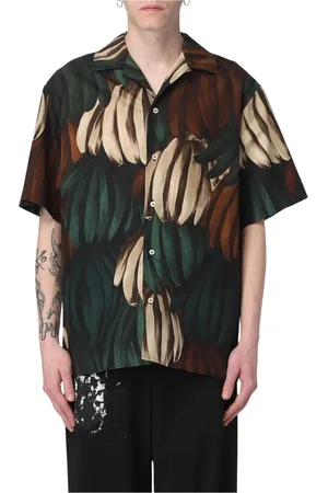 Msgm Heren, Overhemden, Veelkleurig, Maat: XL Katoen