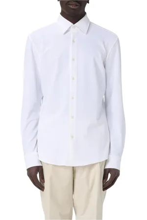 HUGO BOSS Heren, Overhemden, Wit, Maat: L