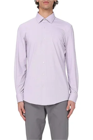 HUGO BOSS Heren, Overhemden, Paars, Maat: M
