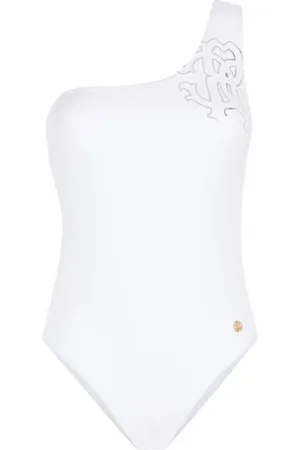 Roberto Cavalli Dames, Badkleding, Wit, Maat: M Polyamide