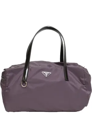 Prada Dames, Pre-owned, Paars, Maat: ONE Size Nylon