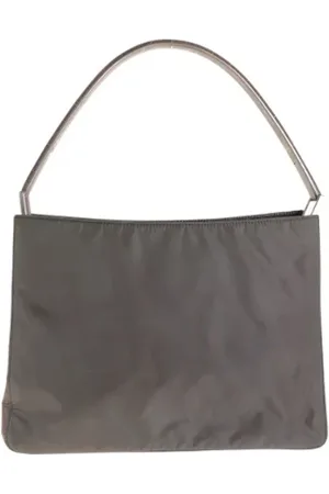 Prada Dames, Pre-owned, Grijs, Maat: ONE Size Nylon