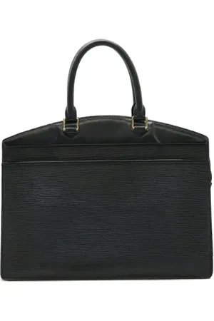 LOUIS VUITTON Dames, Pre-owned, Zwart, Maat: ONE Size Leer