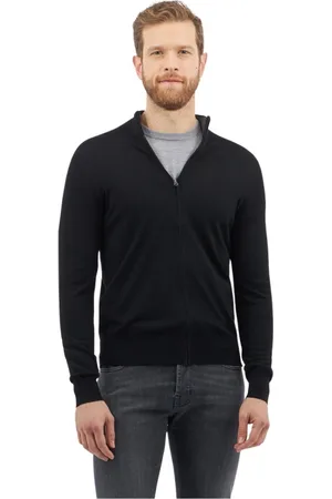 Brooks Brothers Heren, Truien, Zwart, Maat: M Wol