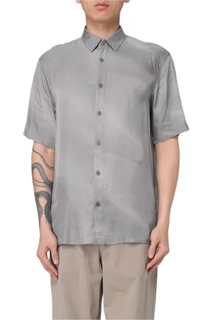 Armani Exchange Heren, Overhemden, Grijs, Maat: M