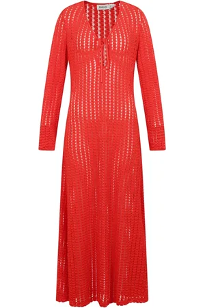 Simkhai Dames, Jurken, Rood, Maat: L