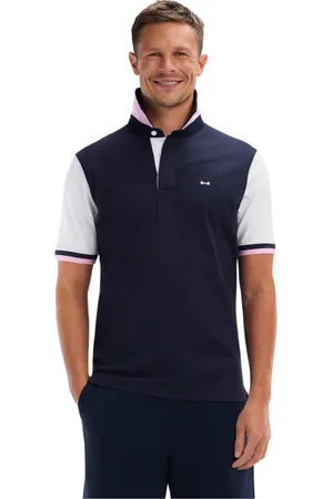 Eden Park Heren, Tops, Blauw, Maat: S Katoen
