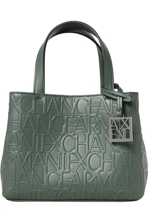 Armani Exchange Dames, Tassen, Groen, Maat: ONE Size Leer