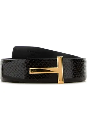 Tom Ford Heren, Accessoires, Bruin, Maat: 90 CM Leer