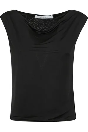 Max Mara Dames, Tops, Zwart, Maat: M Zijde