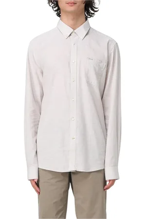 Barbour Heren, Overhemden, Grijs, Maat: 3XL