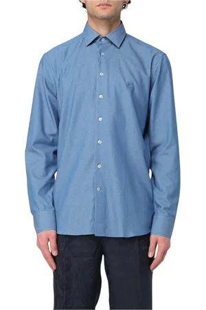Etro Heren, Overhemden, Blauw, Maat: M