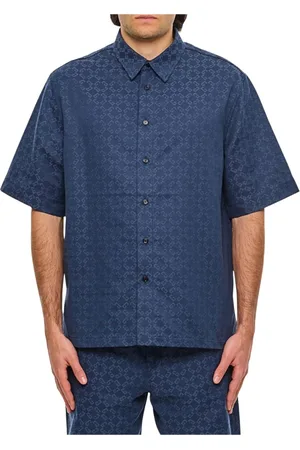 Givenchy Heren, Overhemden, Blauw, Maat: S Katoen