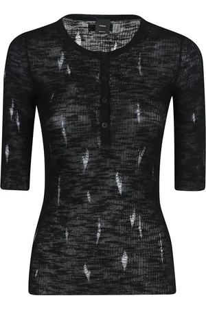 Pinko Dames, Truien, Zwart, Maat: L