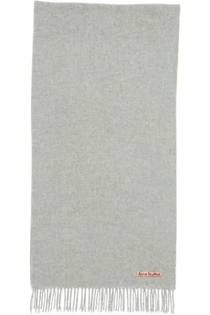 Acne Studios Unisex, Accessoires, Grijs, Maat: ONE Size Wol