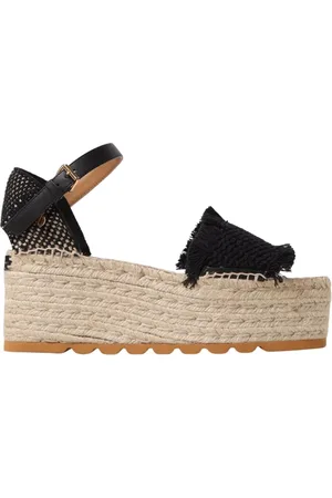 Stella McCartney Dames, Schoenen, Zwart, Maat: 37 EU Leer