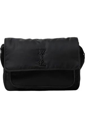 Saint Laurent Heren, Tassen, Zwart, Maat: ONE Size Nylon