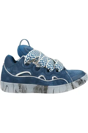 Lanvin Heren, Schoenen, Blauw, Maat: 44 EU Leer