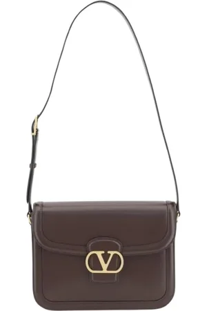 VALENTINO GARAVANI Dames, Tassen, Bruin, Maat: ONE Size Leer