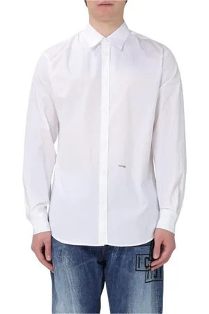 Dsquared2 Heren, Overhemden, Wit, Maat: S Katoen