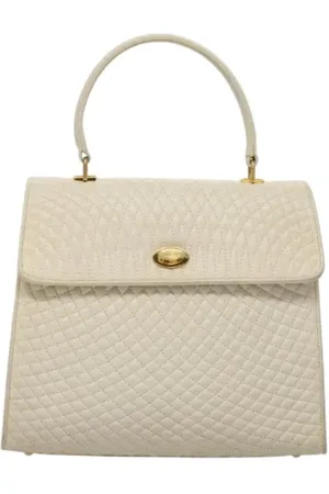 Bally Dames, Pre-owned, Wit, Maat: ONE Size Leer