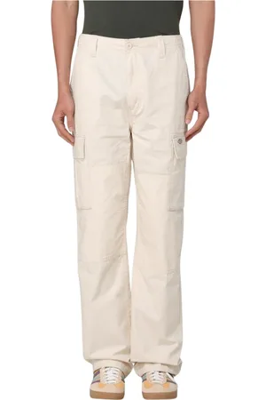 Dickies Heren, Broeken, Wit, Maat: W33 Katoen