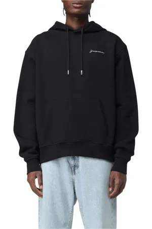 Jacquemus Heren, Sweatshirts & Hoodies, Zwart, Maat: 2XL