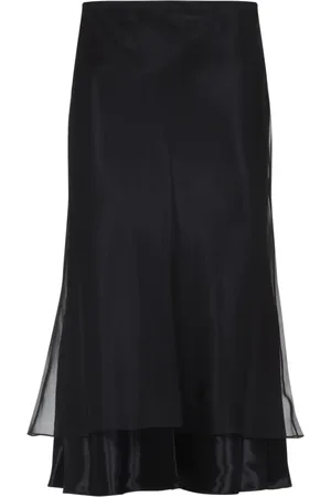 Khaite Dames, Rokken, Zwart, Maat: 2XS Viscose