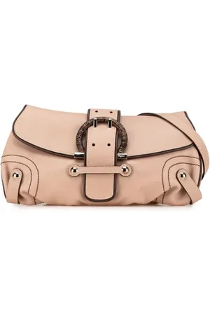 Salvatore Ferragamo Dames, Pre-owned, Roze, Maat: ONE Size Leer