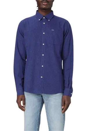 Barbour Heren, Overhemden, Blauw, Maat: XL