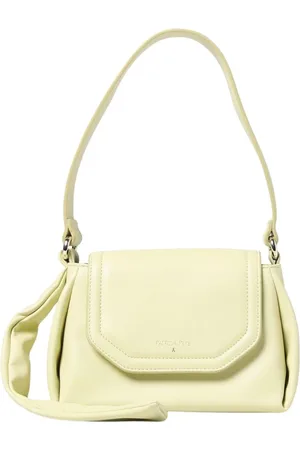 Patrizia Pepe Dames, Tassen, Geel, Maat: ONE Size Leer