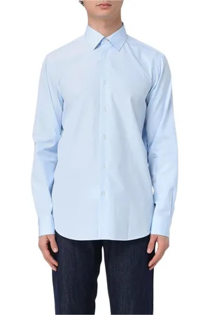 Paul Smith Heren, Overhemden, Blauw, Maat: M Katoen
